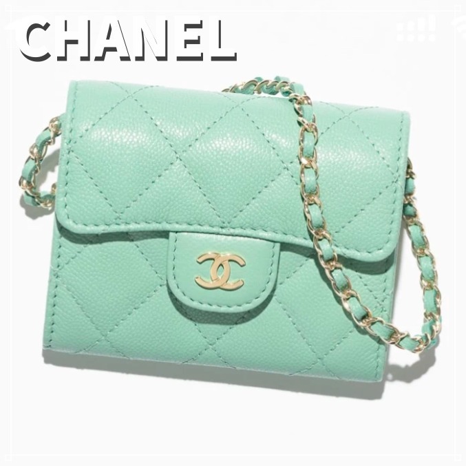 希少 CHANEL メッシュ チェーンクラッチバッグ CCロゴ付き