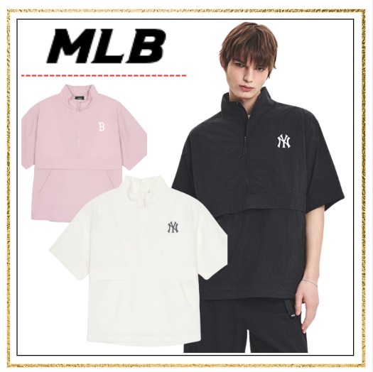 ♦MLB♦新作♪ 半袖 アノラック■関税送料込 3色