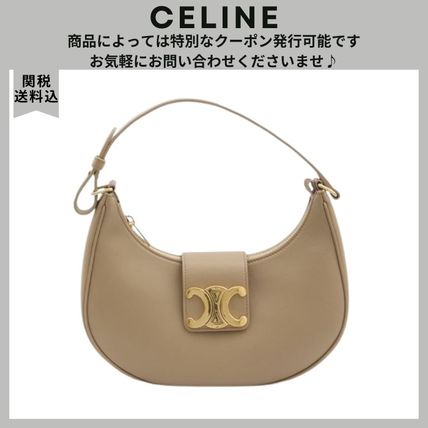 【CELINE】VIP価格【AVAトリオンフ バッグ】ミディアム セリーヌ ミディアム アヴァ トリオンフ バッグ レザー タン