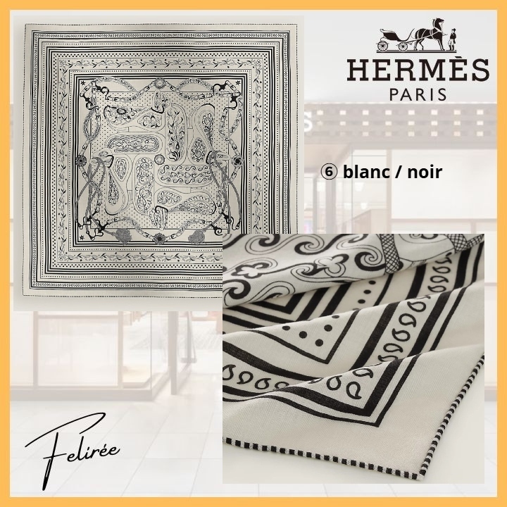 《祝祭をまとう》HERMES Festival des Amazones Bandana140