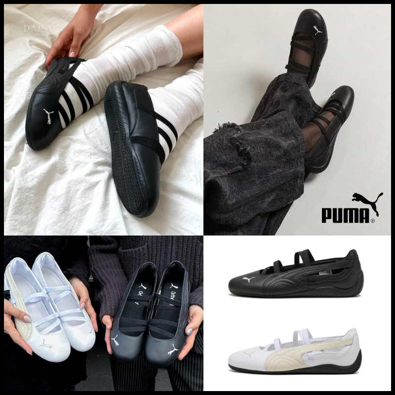 PUMA★Speedcat Ballet Leather スピードキャット バレエ Black