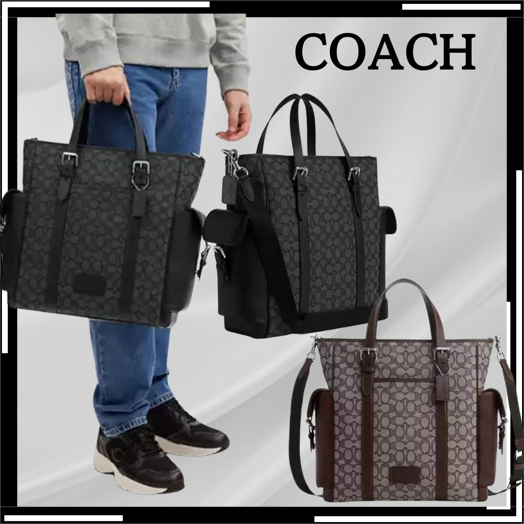 【COACH】人気デザイン トート ショルダーバック おしゃれ映え