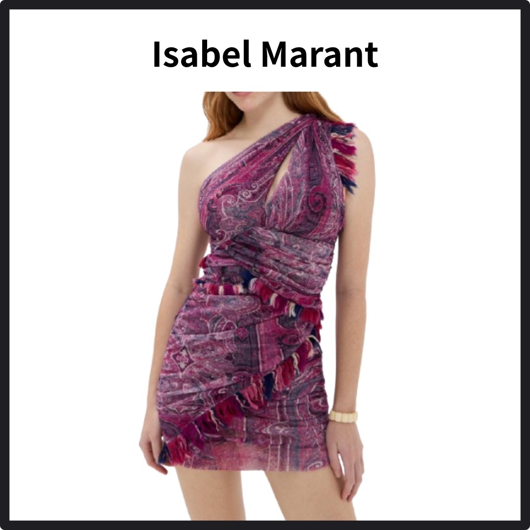 《Isabel Marant》ワンショルダードレス ワンピース ミニ 送料込