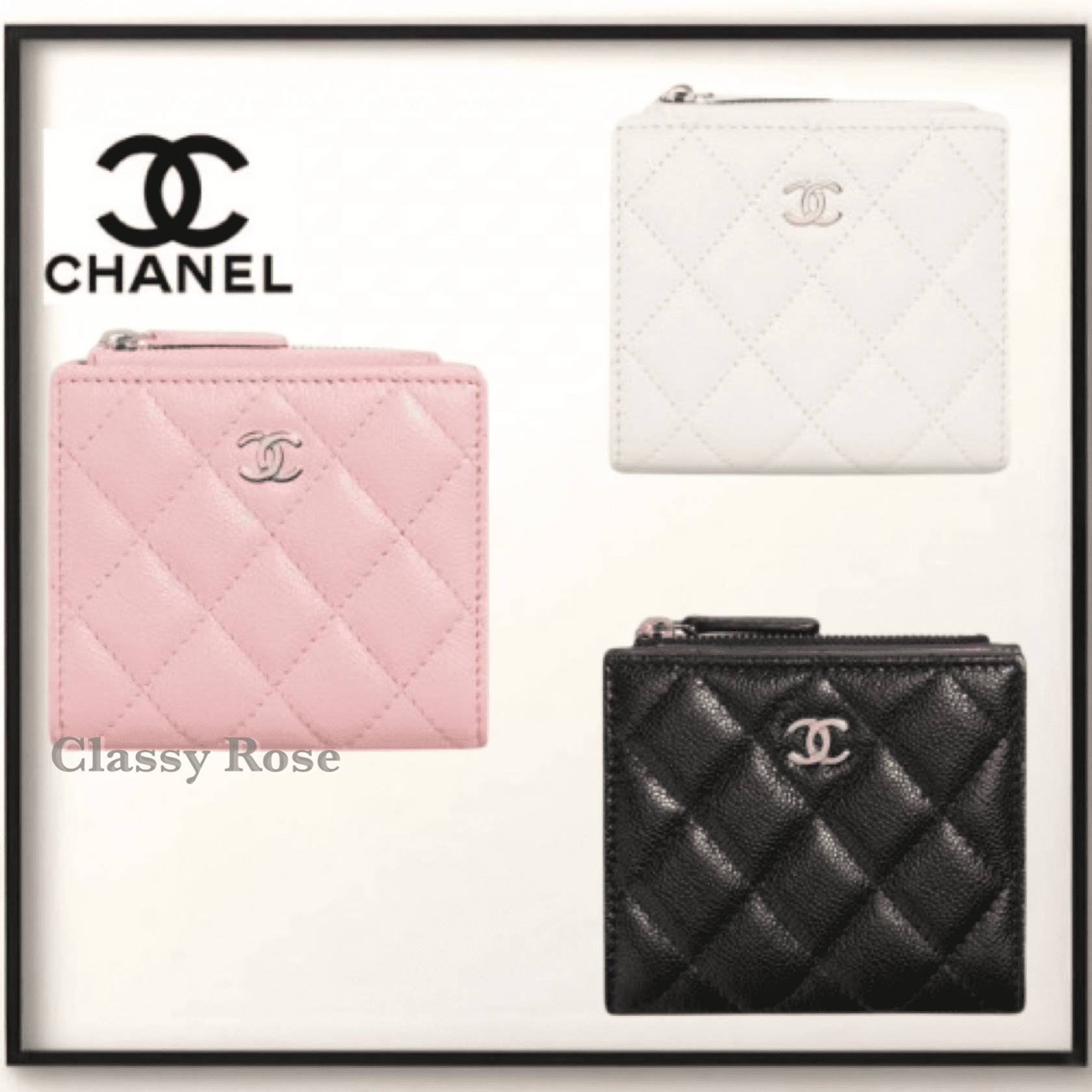 【CHANEL★コンパクトで人気カラー】ウォレット