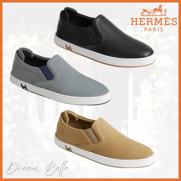【大人カジュアル】HERMES ラッキースリッポンスニーカー