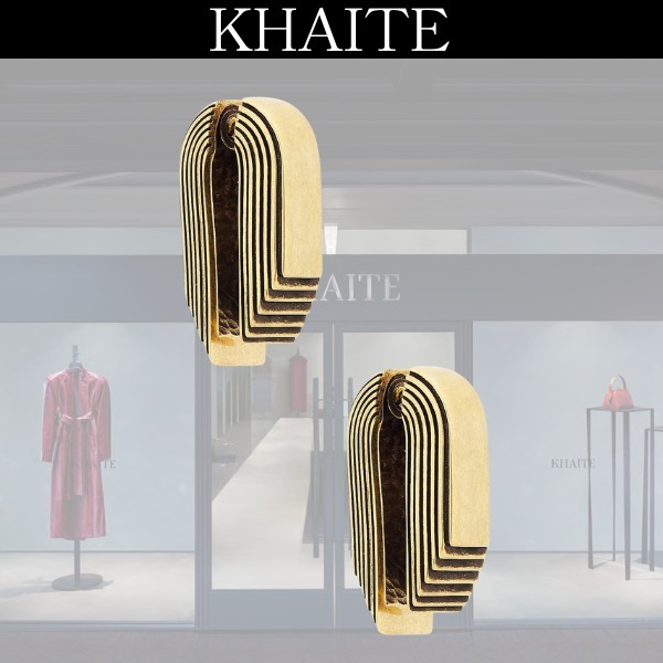 日本未入荷 ジェンナー愛用 KHAITE ZUCCHINI イヤリング