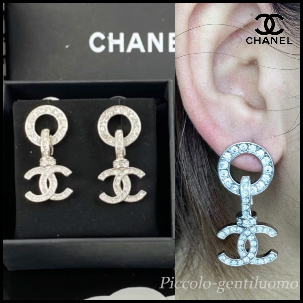 【永遠の定番♪CCロゴがきらめく★】シャネル CCロゴ ピアス