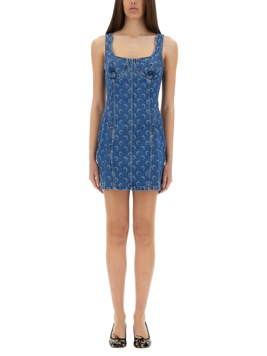 【関税&送料込】Marine Serre Mini Moon Dress
