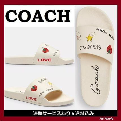 ホワイト（白）系 24cm Coach(コーチ) 靴・シューズ(レディース