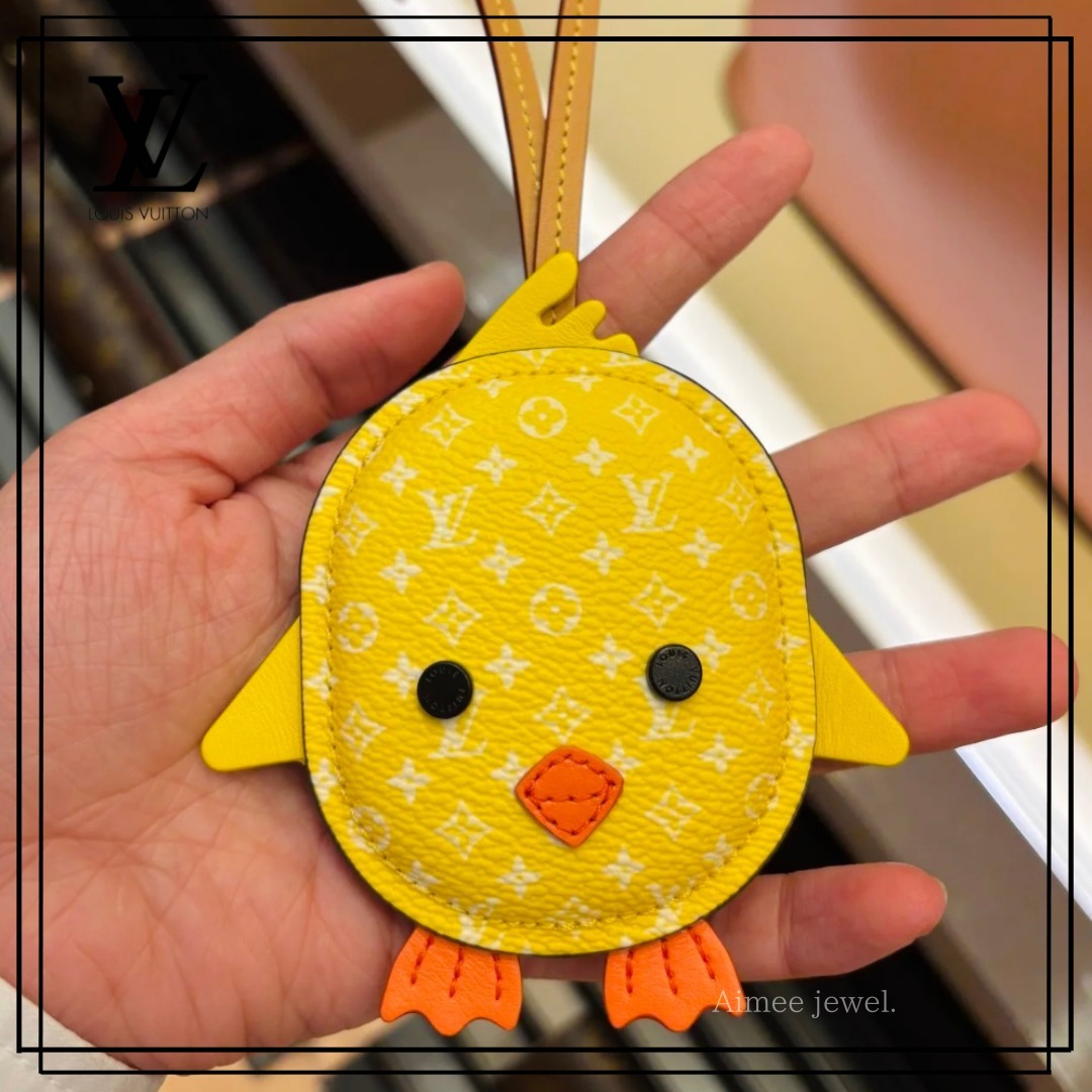 ＊国内発送＊【Louis Vuitton】バッグチャーム LV プルチーノ