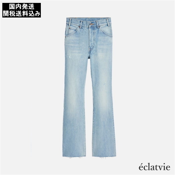 【関込・国内発送】CELINE Dylan Flared Jeans Sweet Honey Wash