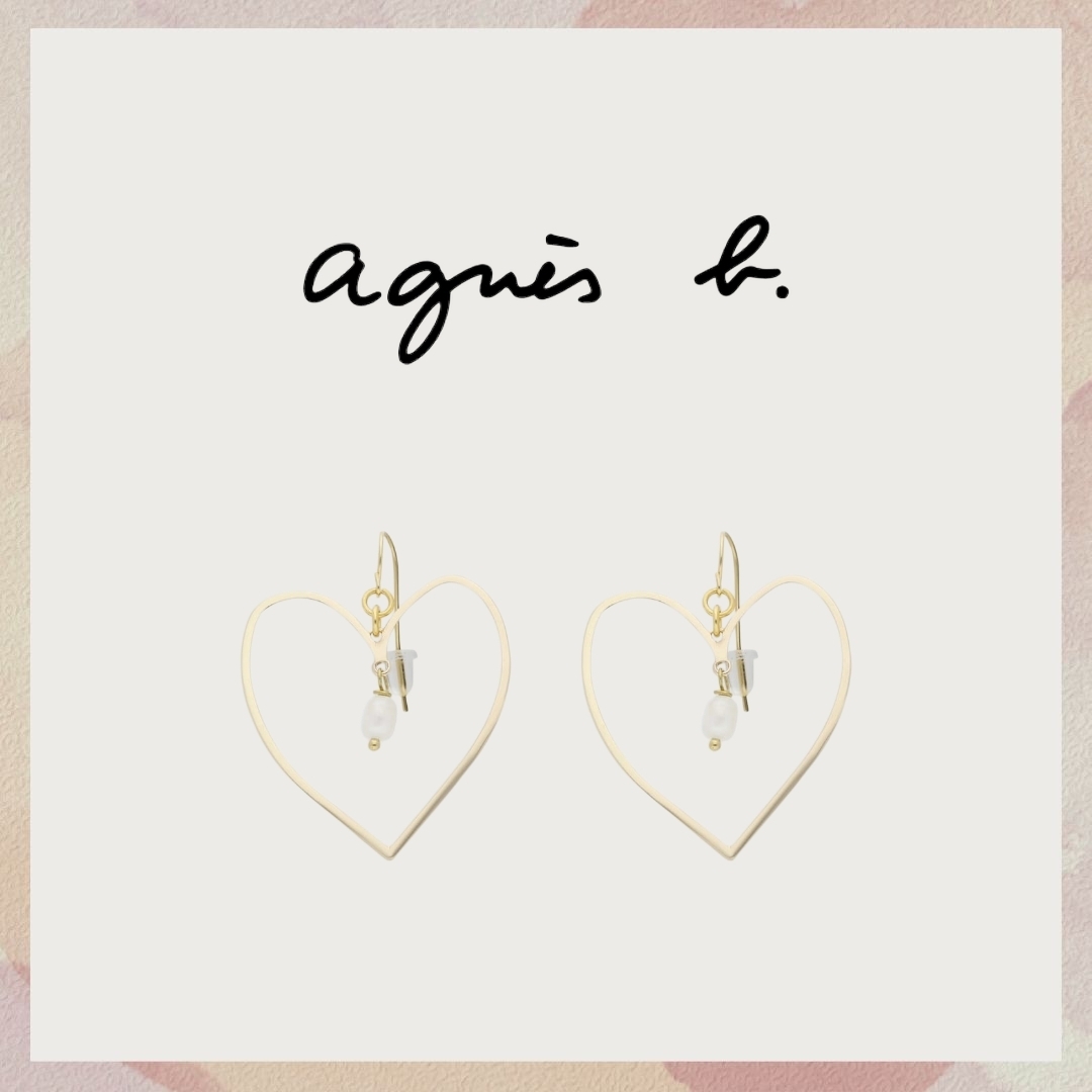 【agnes b】AQ17 BO ピアス