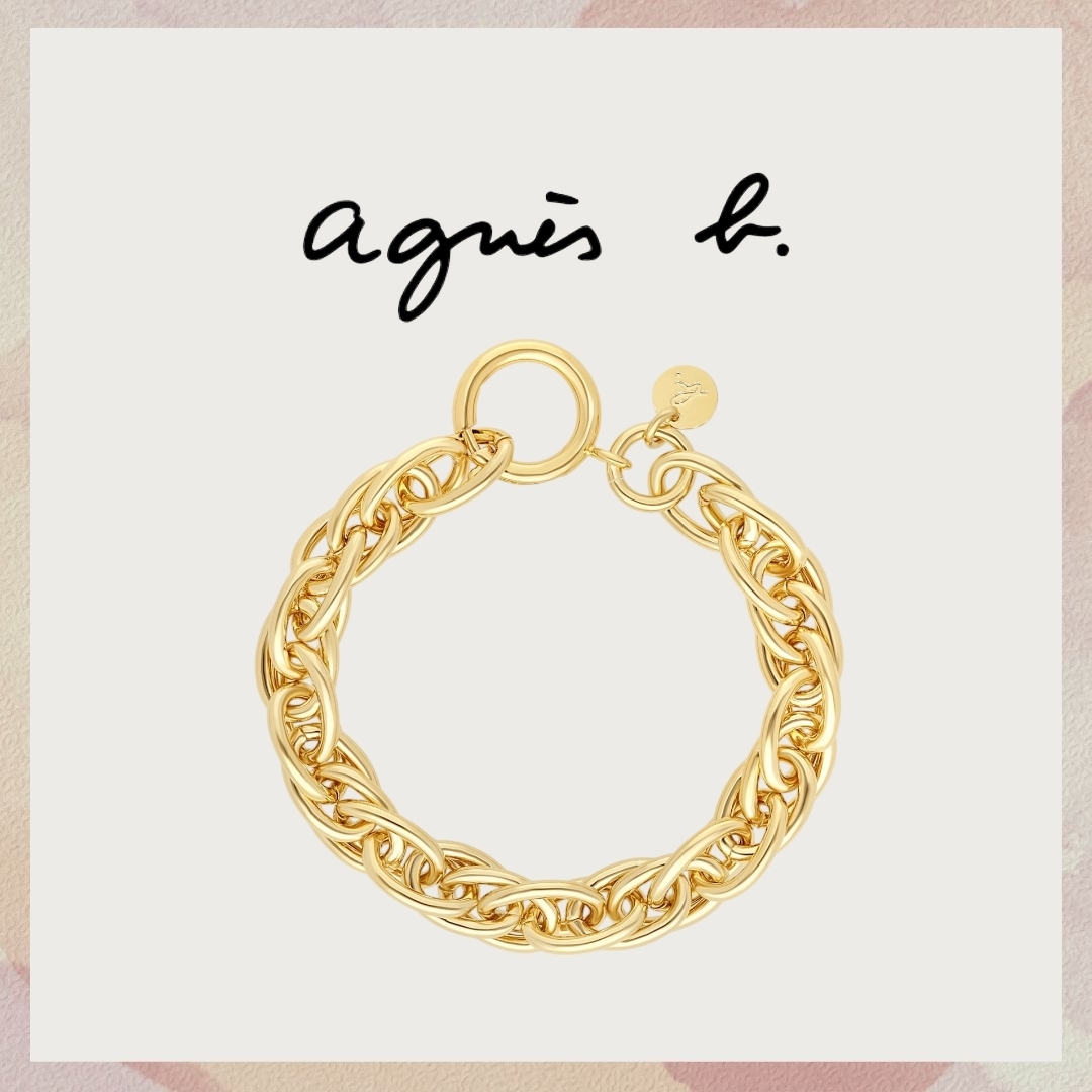 【agnes b】AQ19 BRACELET ブレスレット
