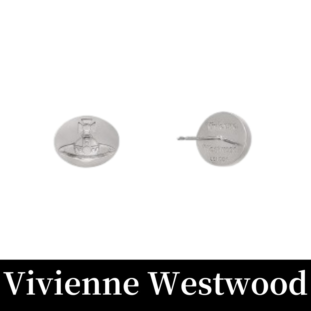 【Vivienne Westwood】☆タグ スタッド オーブ ピアス（1個）☆