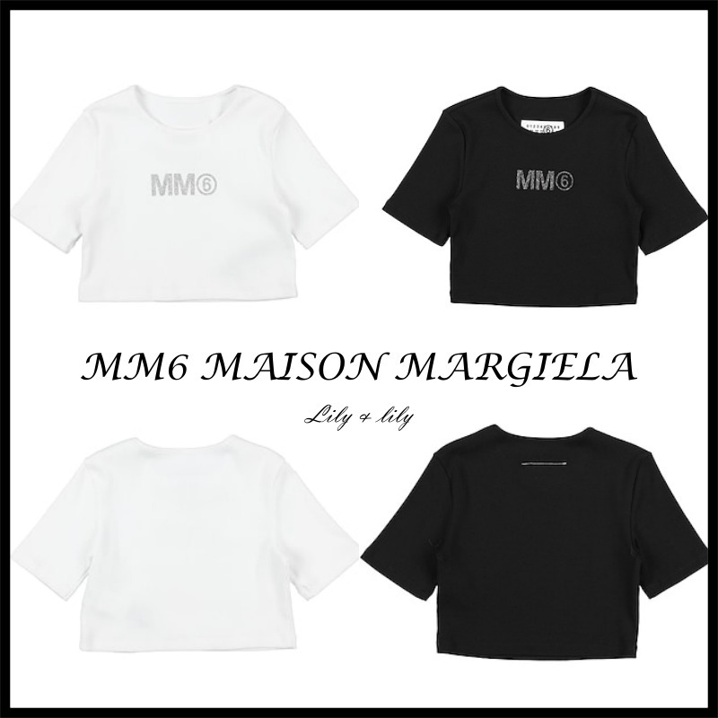 MM6 Maison Margiela ◆大人もOK クロップド Tシャツ◆関送込み