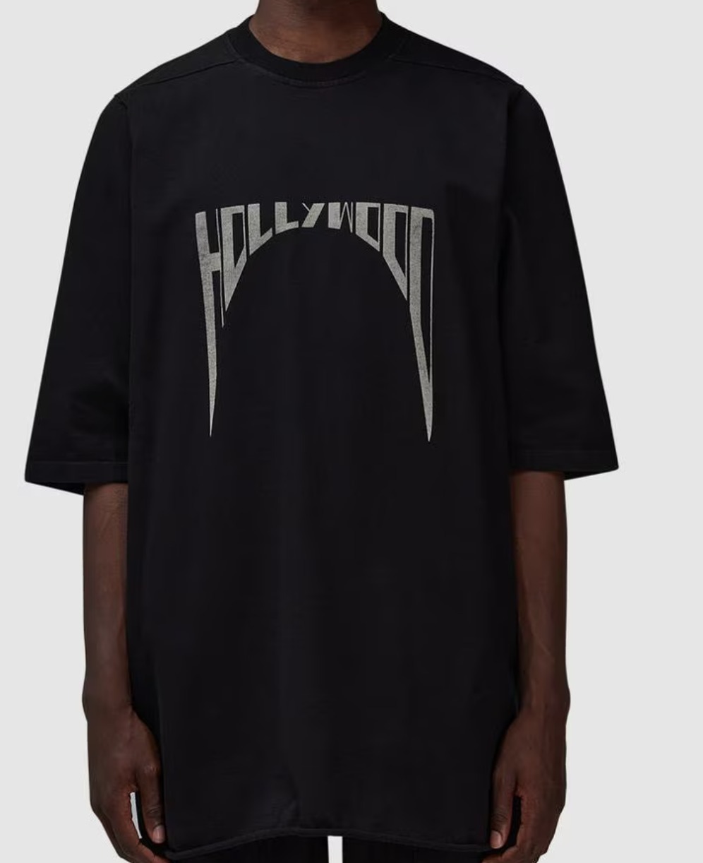 《RICK OWENS》ダークシャドウ ハリウッド Tシャツ/関税込み