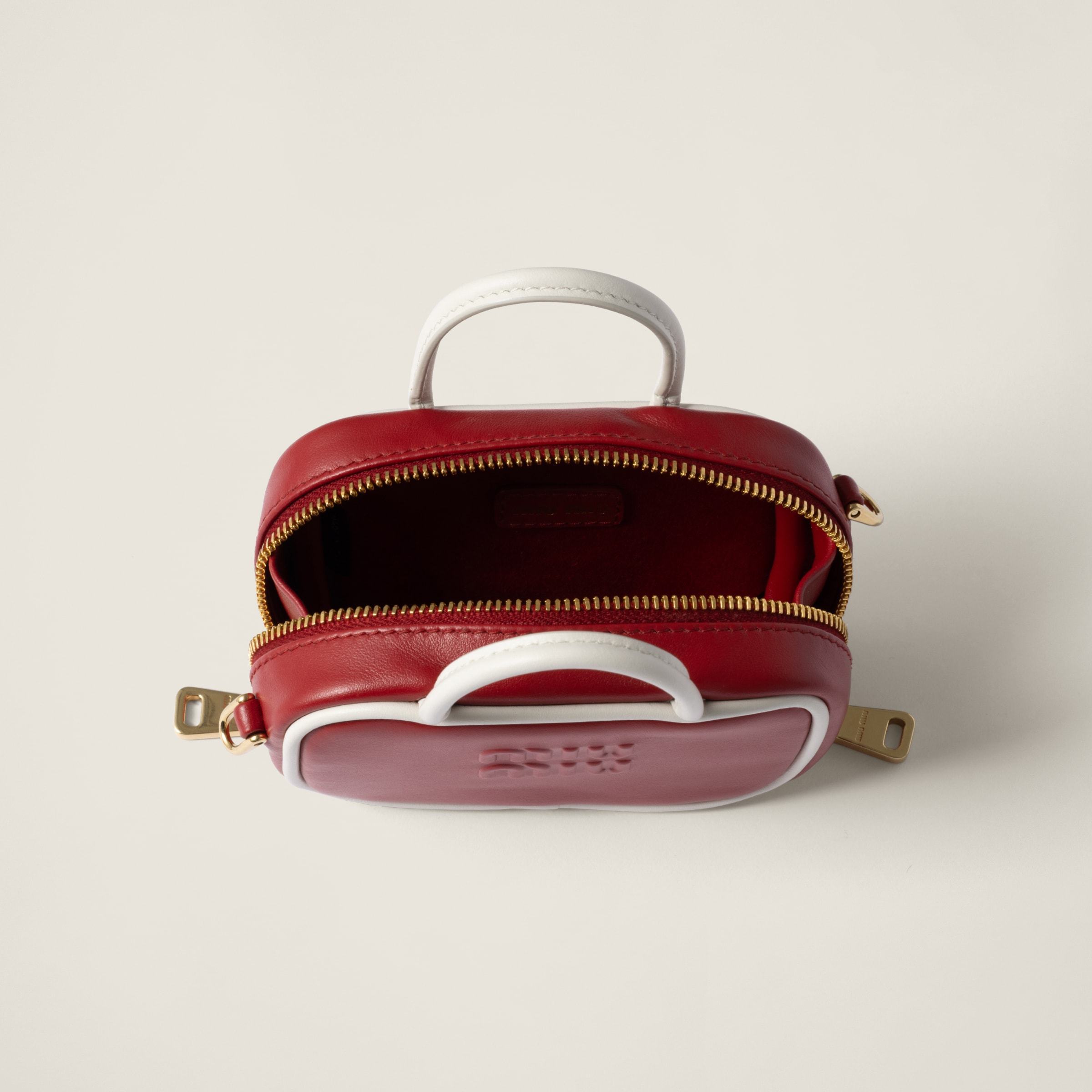 《わたし仕様に》【MiuMiu】ボーレザーマイクロバッグ