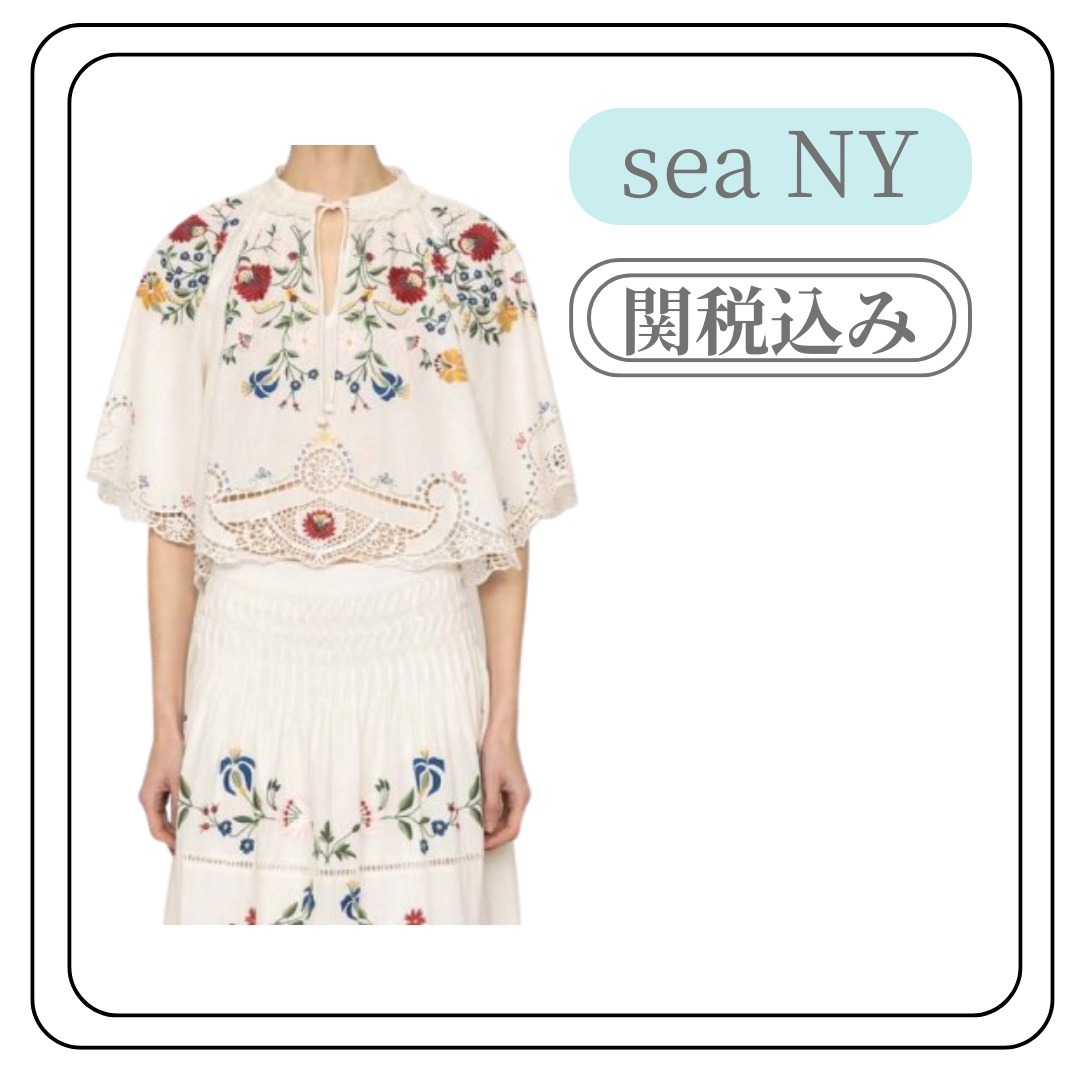 【sea NY】セリアショートスリーブトップス ■関税込■