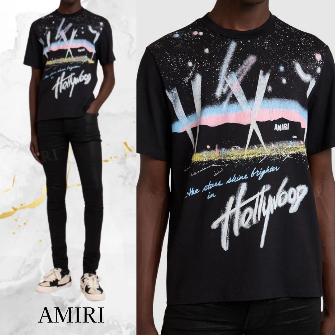 AMIRI☆Hollywood Lights 半袖 Tシャツ