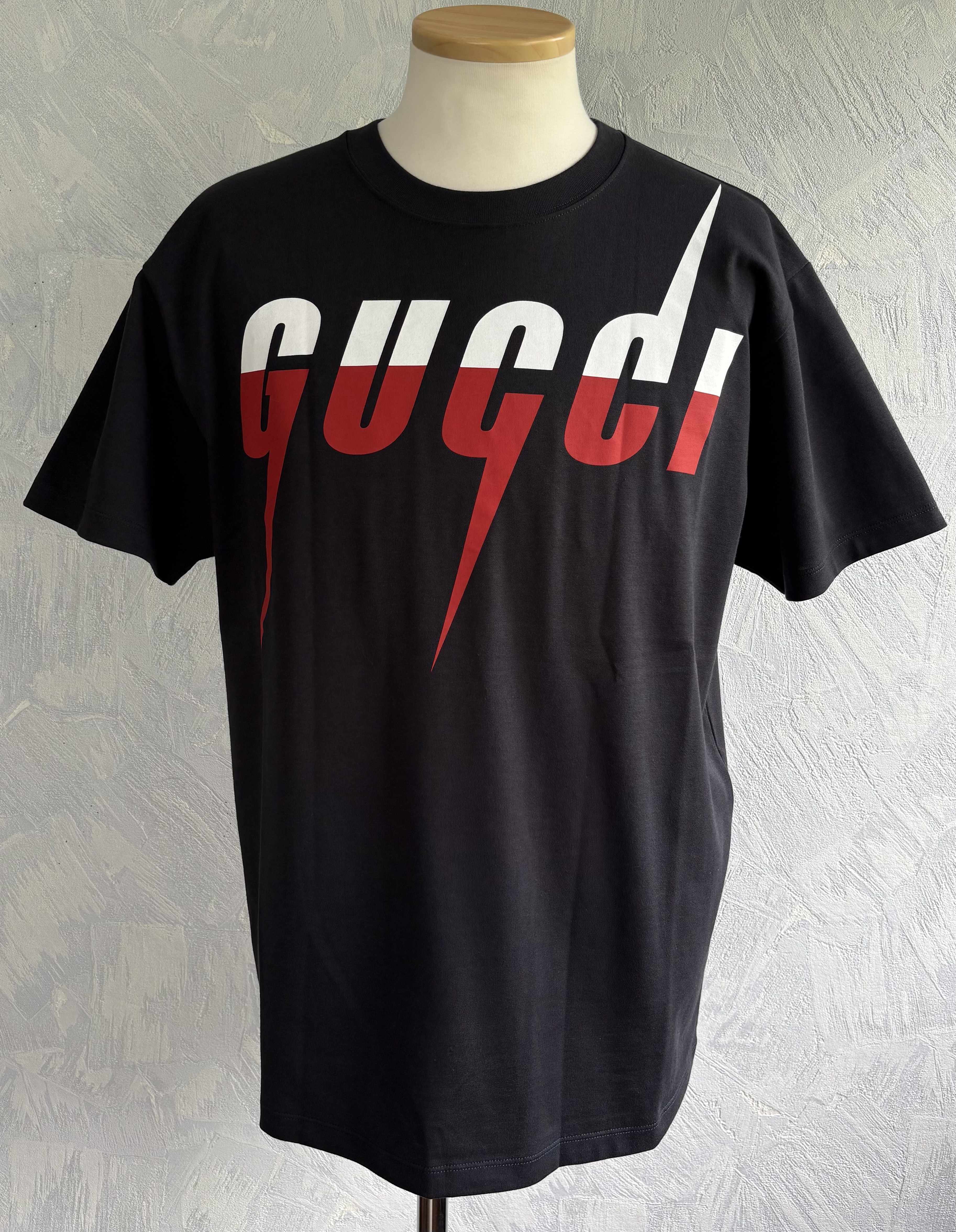 【GUCCI◆訳あり】ロゴT コットンジャージー Tシャツ 国内即発