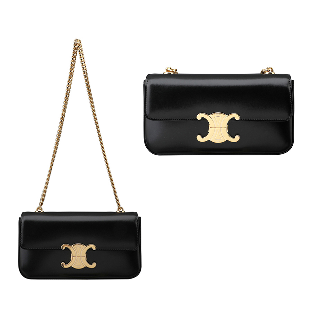 関税負担なし☆CELINE チェーン ショルダーバッグ クロード