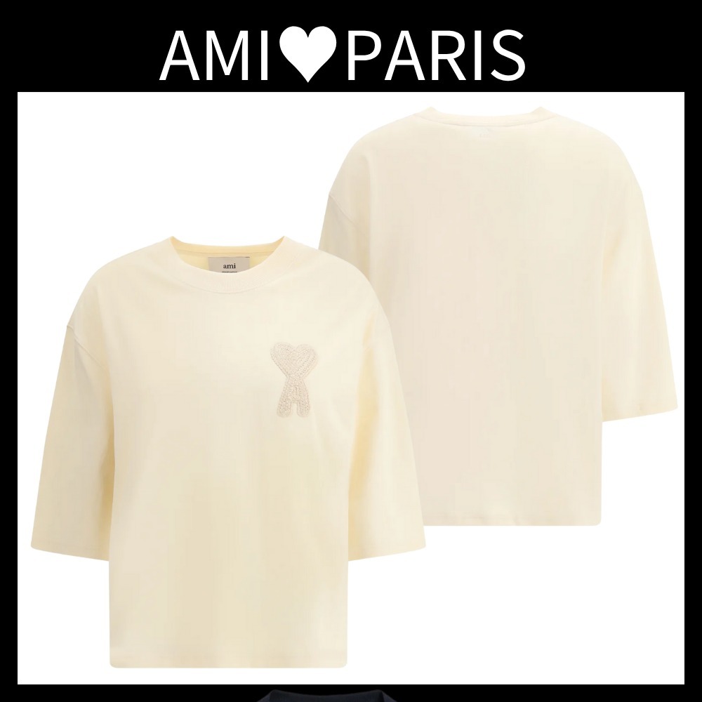 ♥AMIPARIS Ami de Coeur パッチ Tシャツ♥
