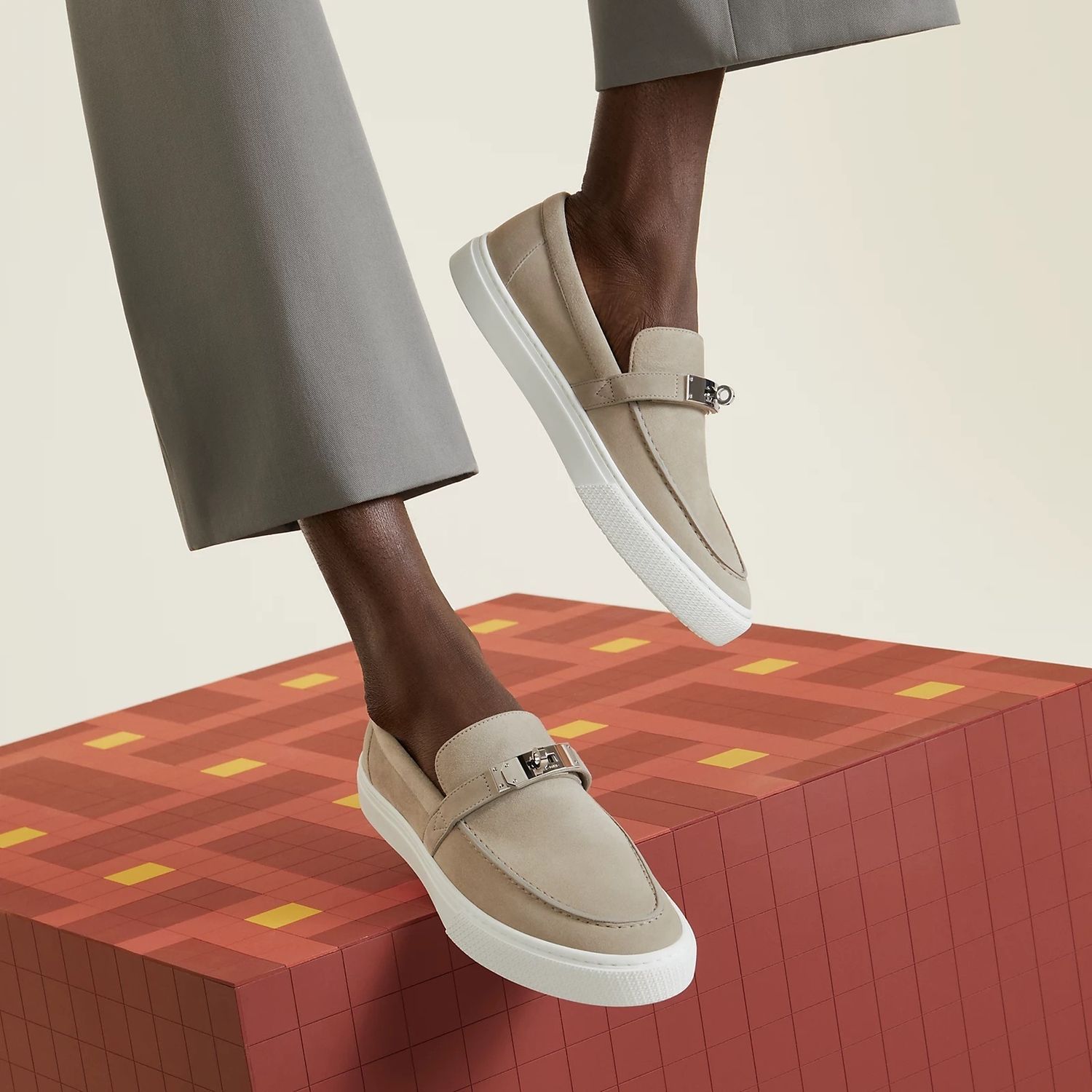 【大人気◆ケリーバッグル♪】HERMES 《ゲーム》Game スニーカー