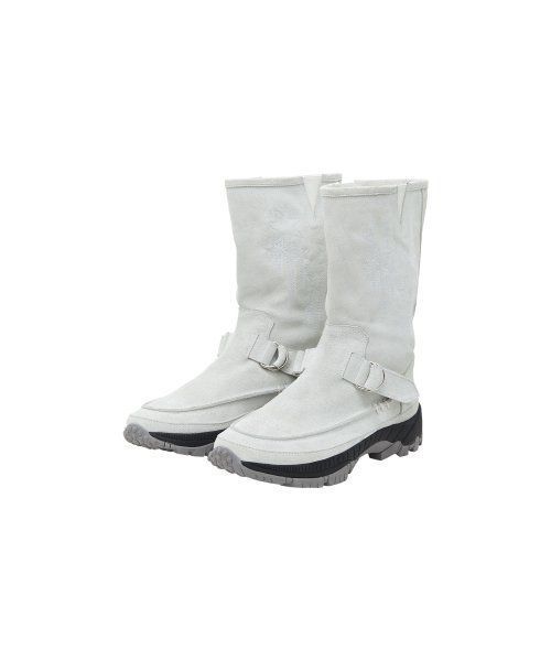 ロングブーツ [NICEGHOSTCLUB][X NOTTZ]WESTERN LONG BOOTS_OFF WHITE(NGNZ0