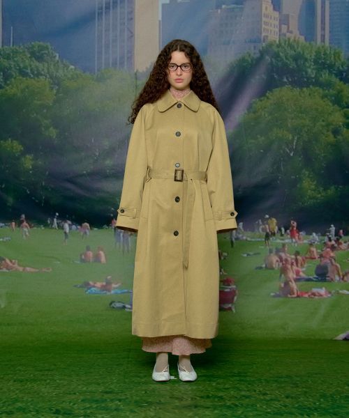【LOULOUSEOUL】Megan Trench Coat (Beige)