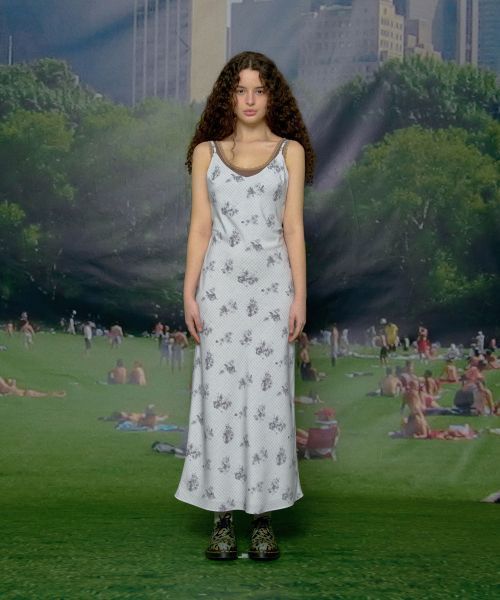 【LOULOUSEOUL】Roma Terrace Slim Dress (White)