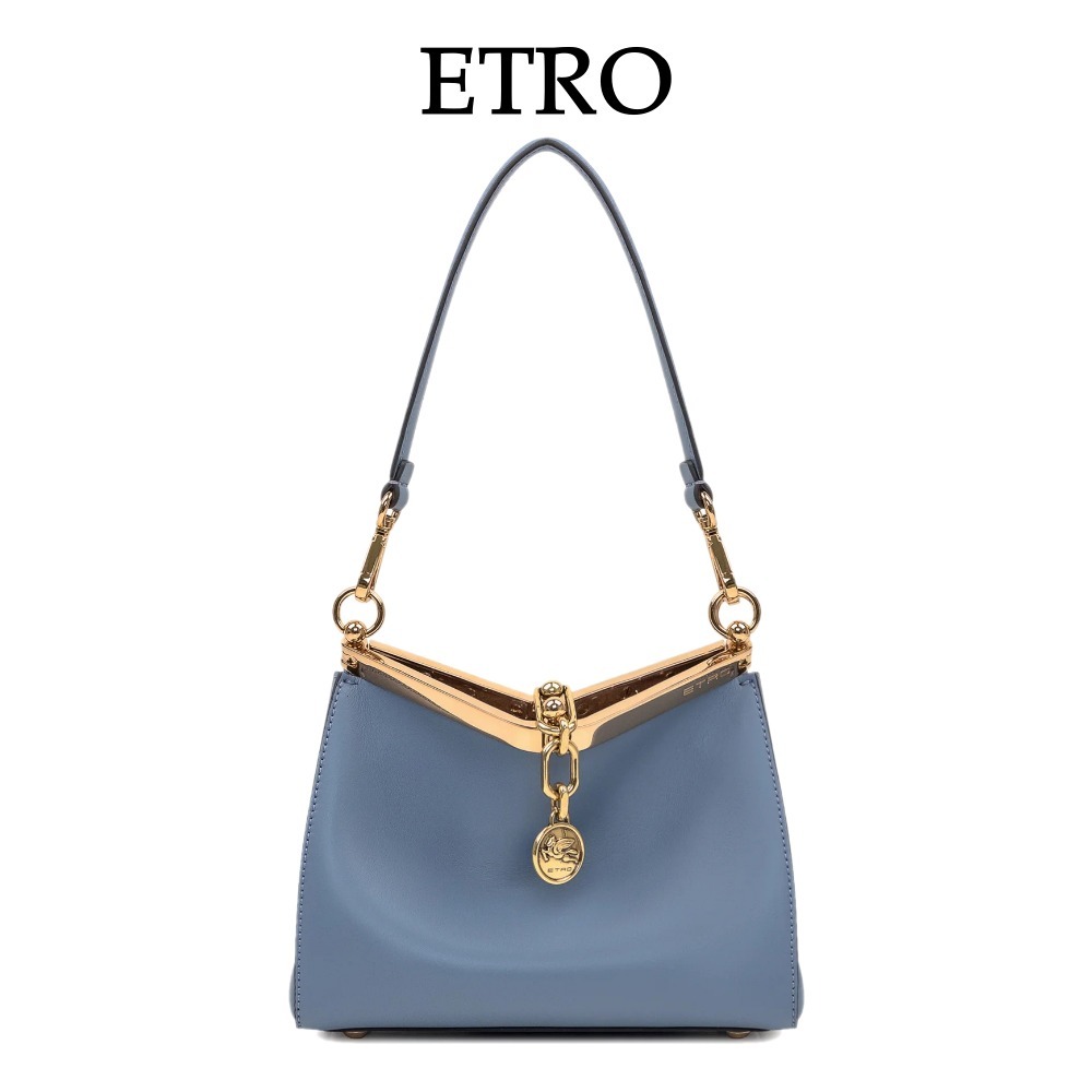 【ETRO】エトロ ヴェラ ロゴチャーム ミニショルダーバッグ