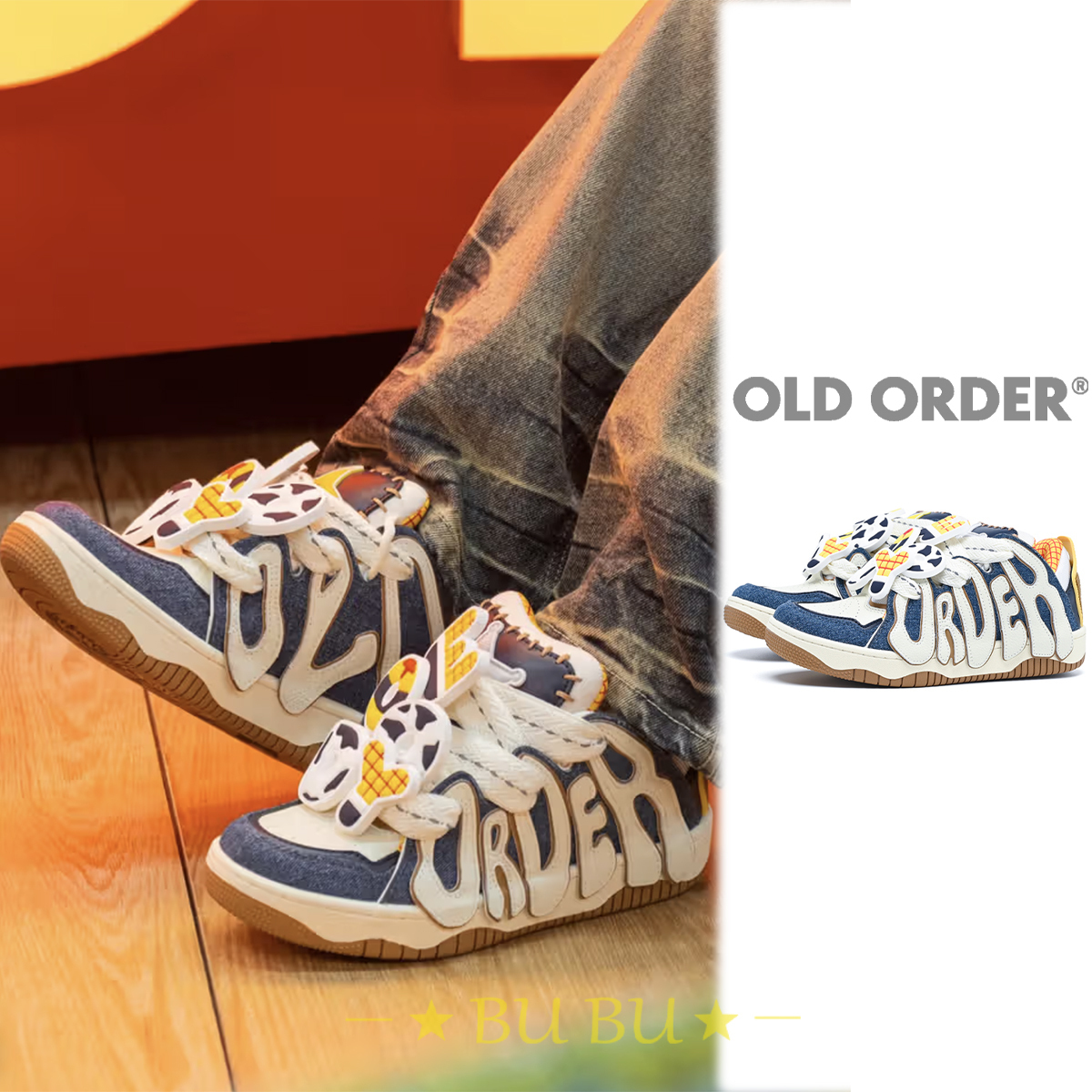 OLD ORDER Toy Story ウッディ SKATER 001 大人気 送料関税込