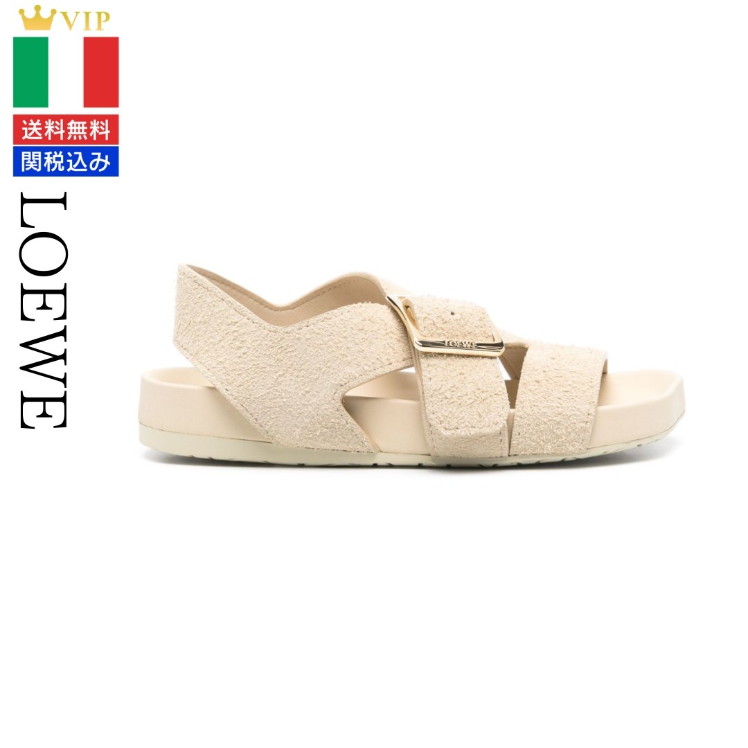 VIP【送料関税込】LOEWE EASE LEATHER SANDALS