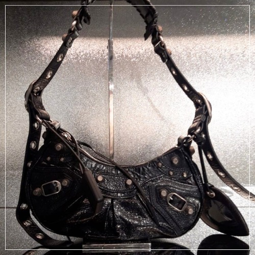 BALENCIAGA◆Le Cagole ショルダーバッグ Xs ハート ミラー付き