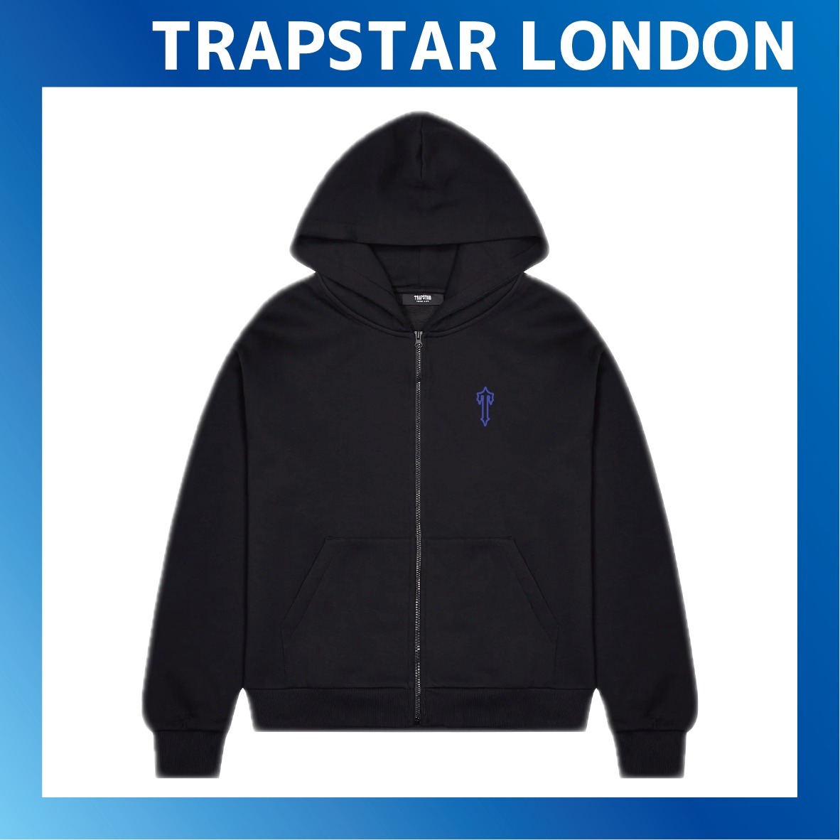 【TRAPSTAR LONDON】ジップスルーフーディー