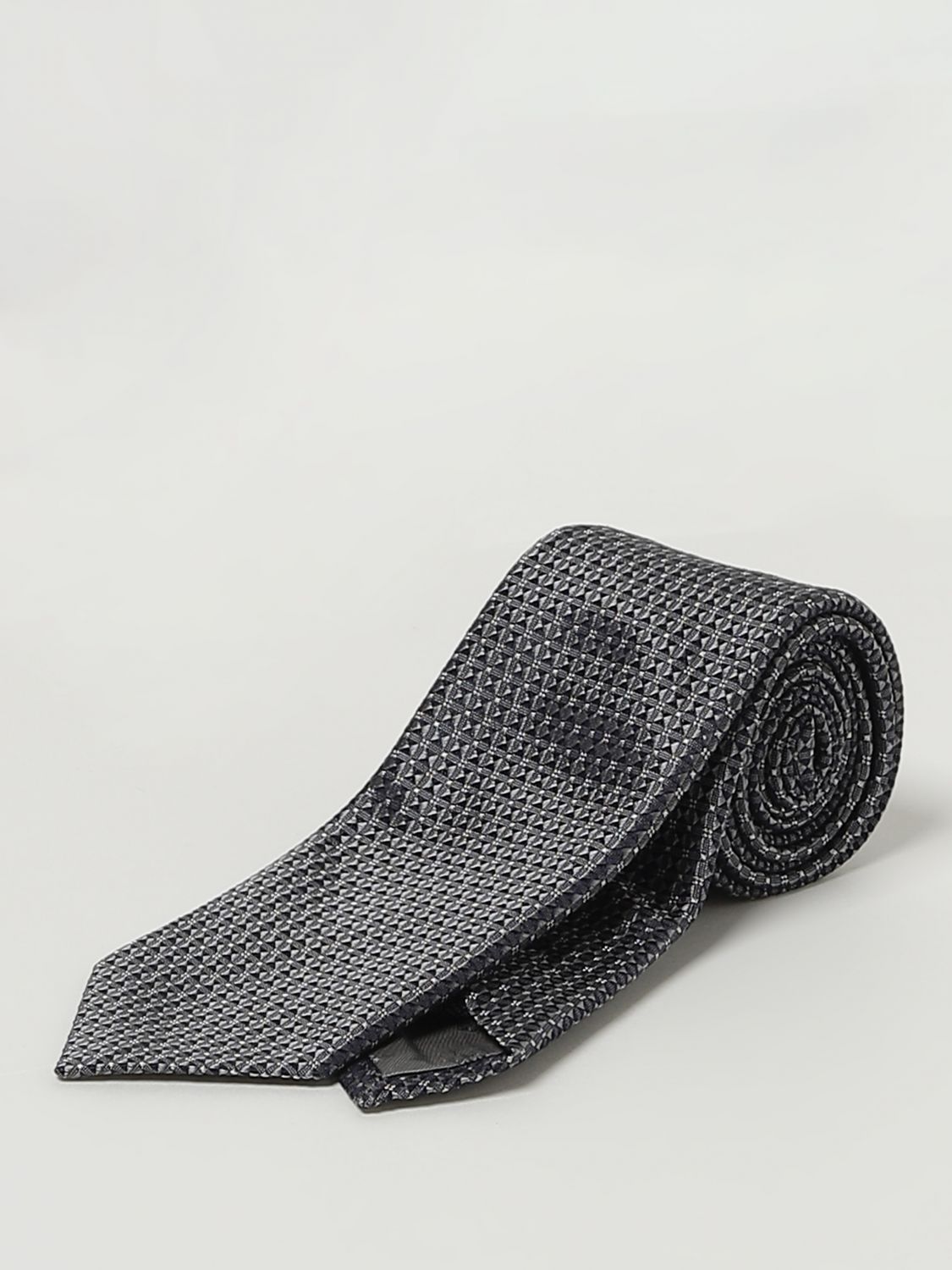 ネクタイ EMPORIO ARMANI Men Tie Grey EM001346TE13715 F8109