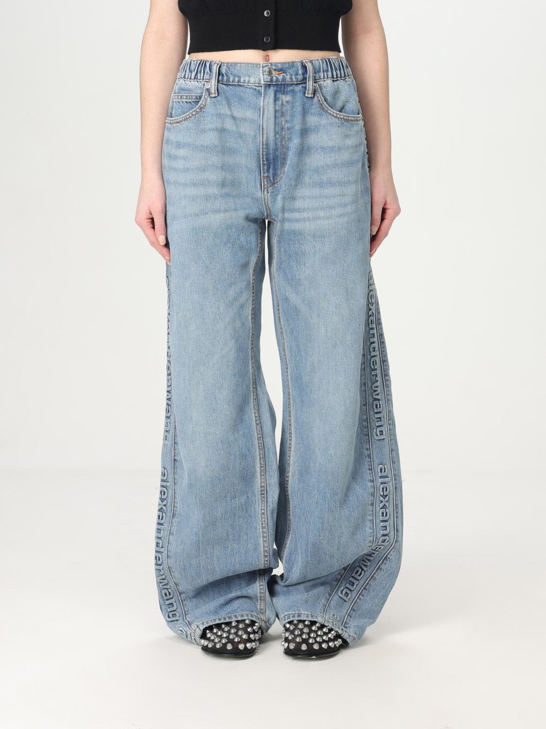 デニム・ジーパン ALEXANDER WANG Woman Jeans Denim 4DC3244397 486