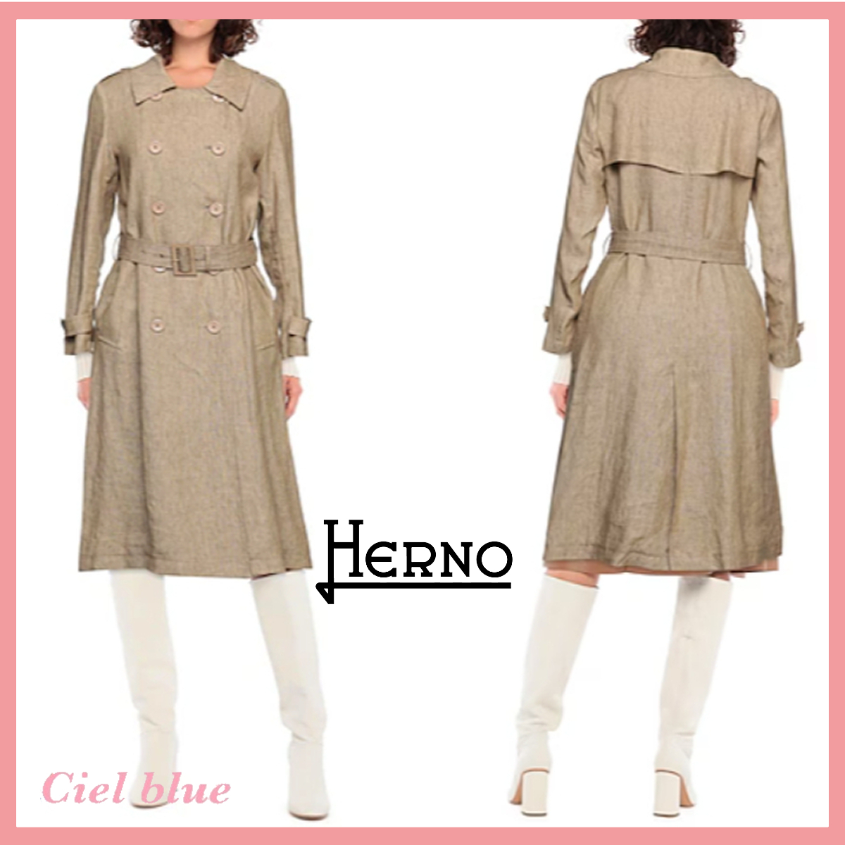 ♡送料関税込♡HERNO トレンチ コート