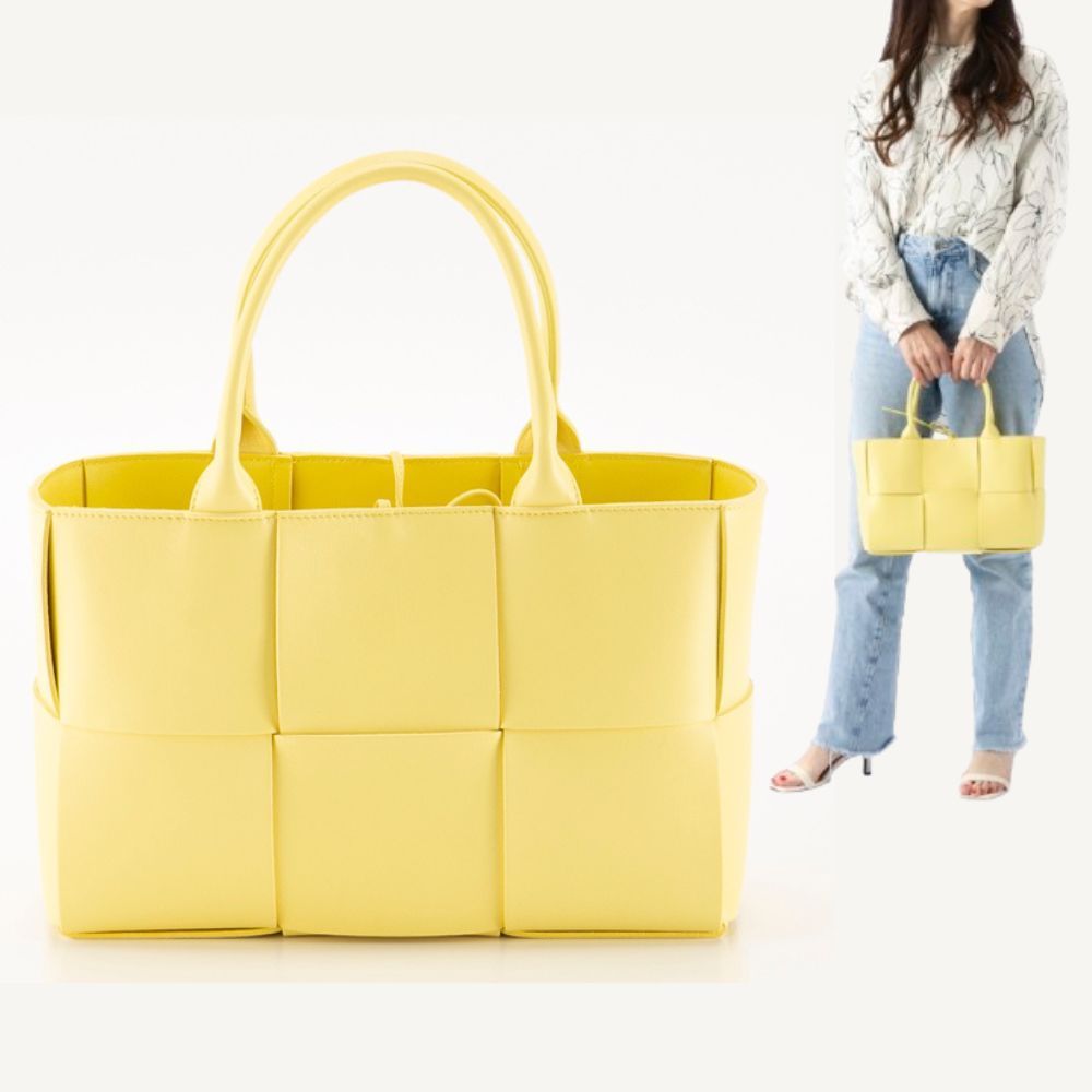 BOTTEGA VENETA イントレチャート スモール アルコ トートバッグ