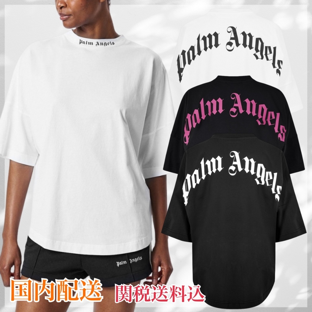 PALM ANGELS パームエンジェルス バックロゴ T シャツ