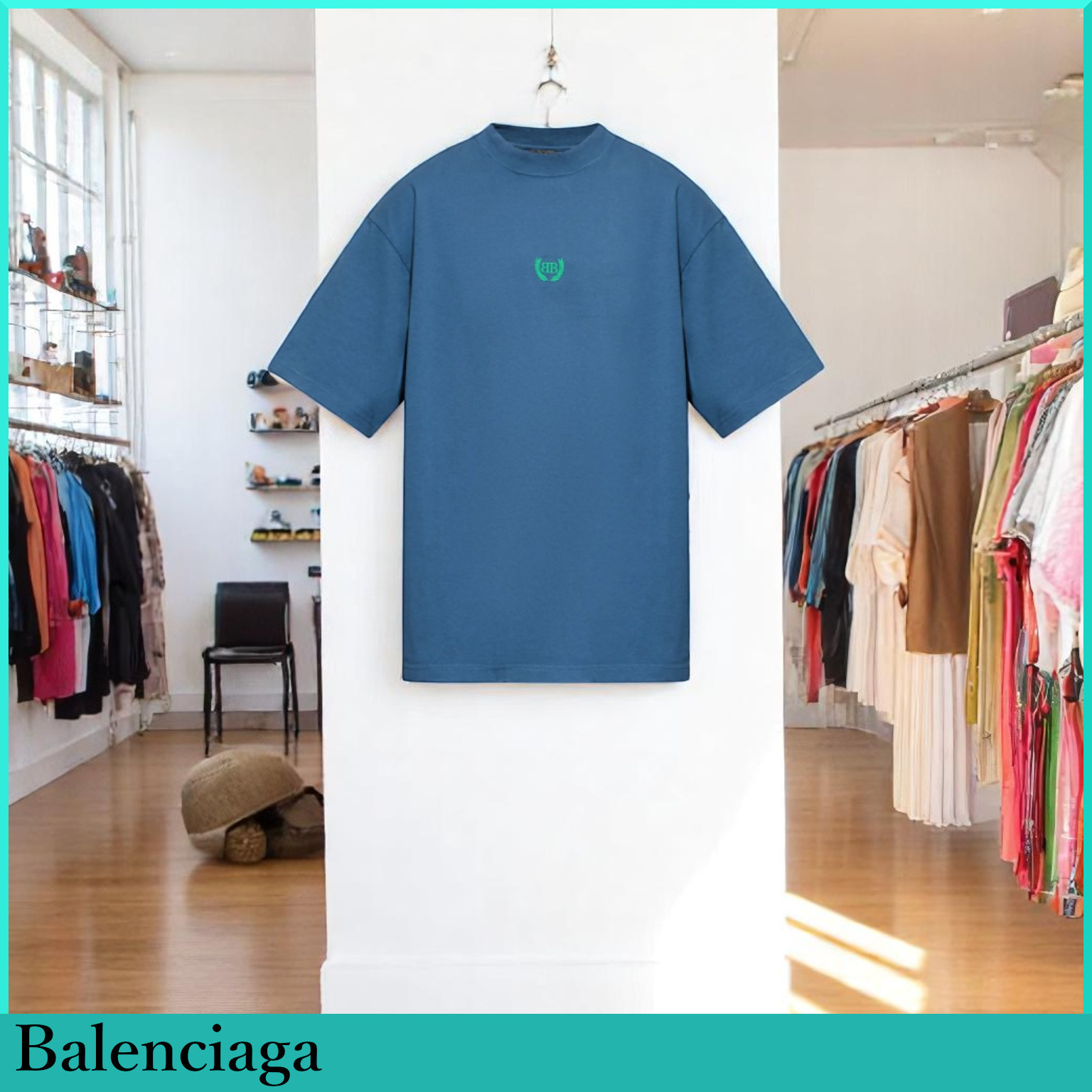 Balenciaga★ローレル クラシック ミディアムフィット Tシャツ