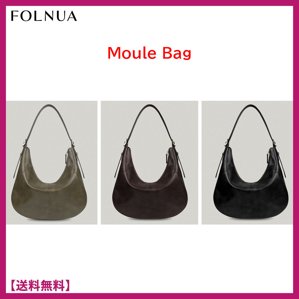 [韓国人気]★FOLNUA★MOULE Bag★ミディアム ショルダーバッグ★