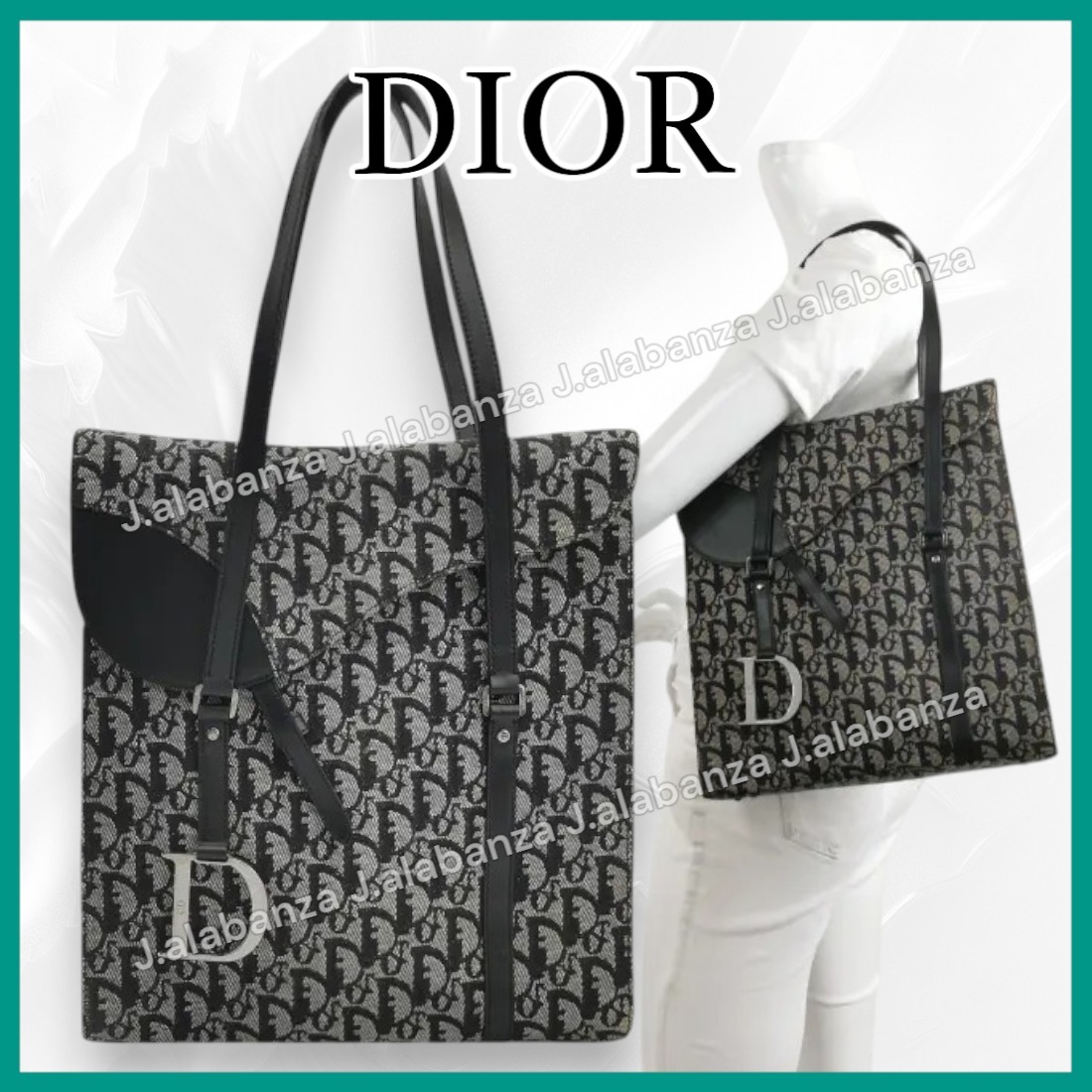 DIOR ★ 使いやすいサドルトート