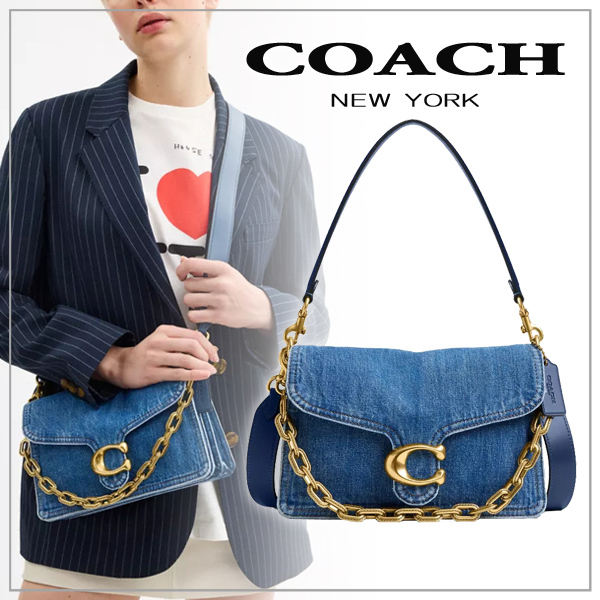 【COACH】コーチ チェーン タビー ショルダー バッグ