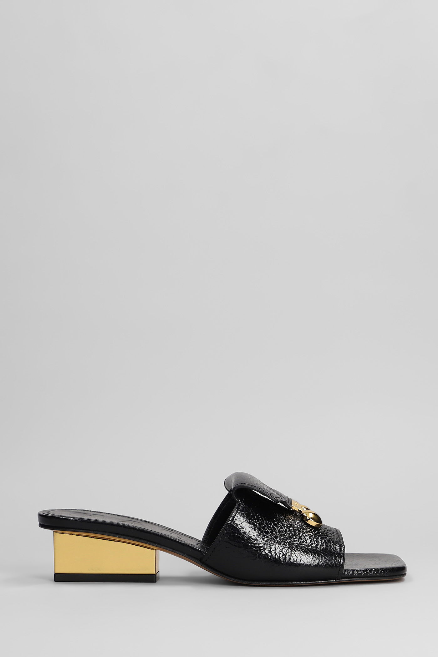 【送料&関税込】Marni Slipper-mule In Black Leather