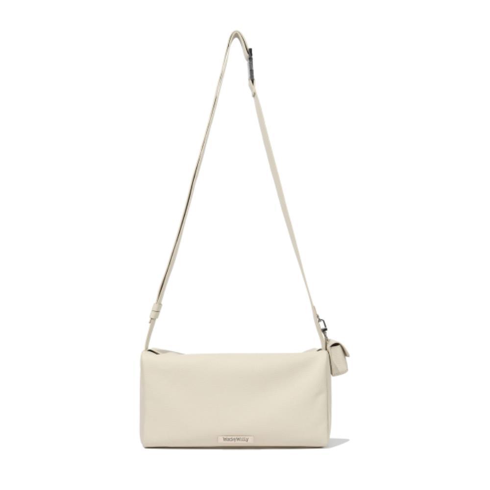 ★TOUT Y EST★ Typo Square Crossbody Bag Ivory MG2403CB04IV