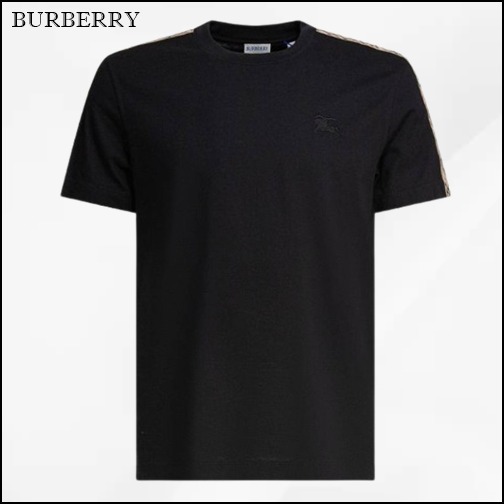 ◆BURBERRY◆チェックトリムコットンTシャツ☆正規品☆