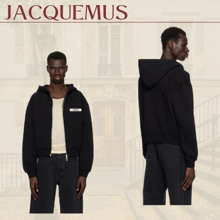 【JACQUEMUS】フーディ & ジップアップ ブラック