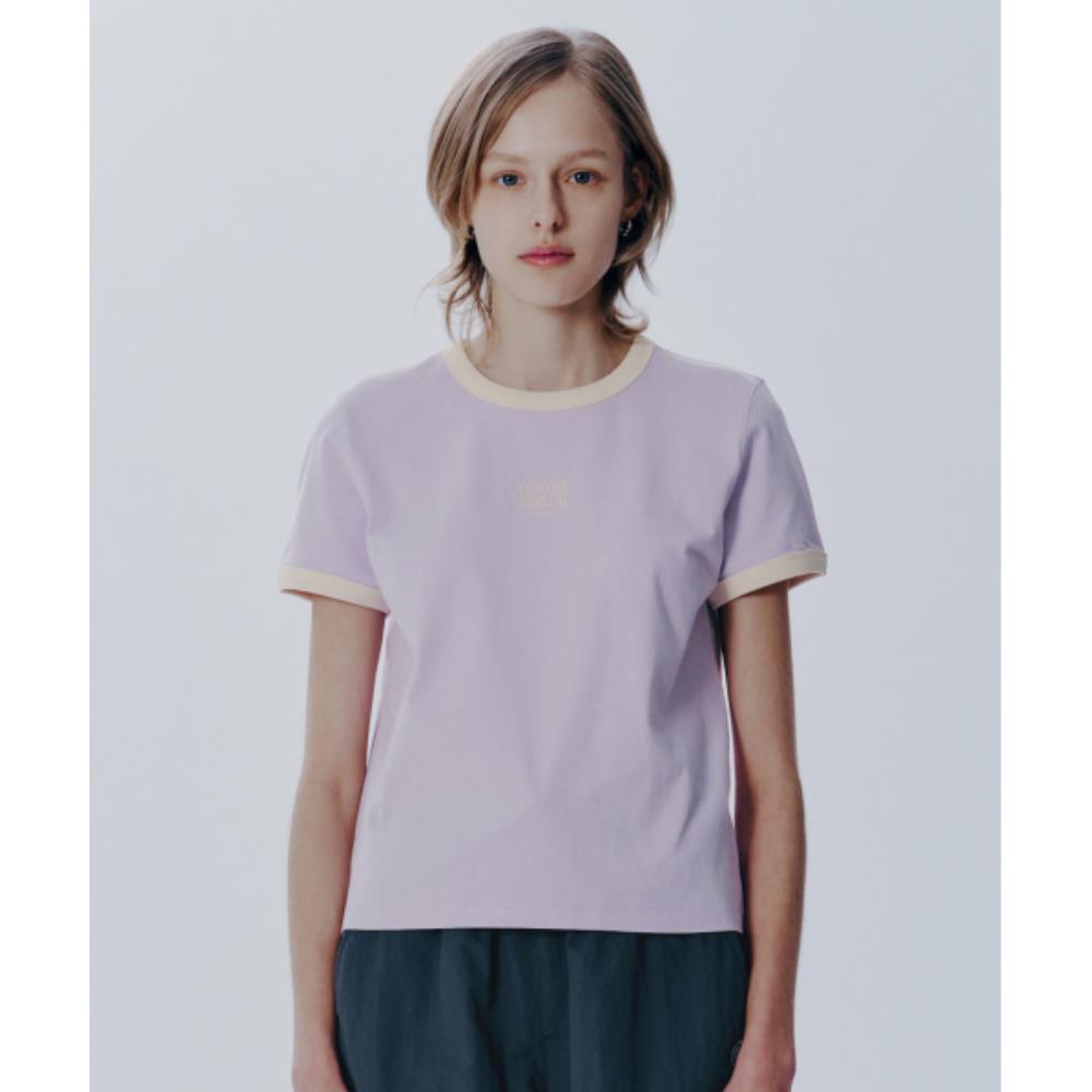 ★Marithe + Francois Girbaud★ W CLASSIC LOGO RINGER TEE lig
