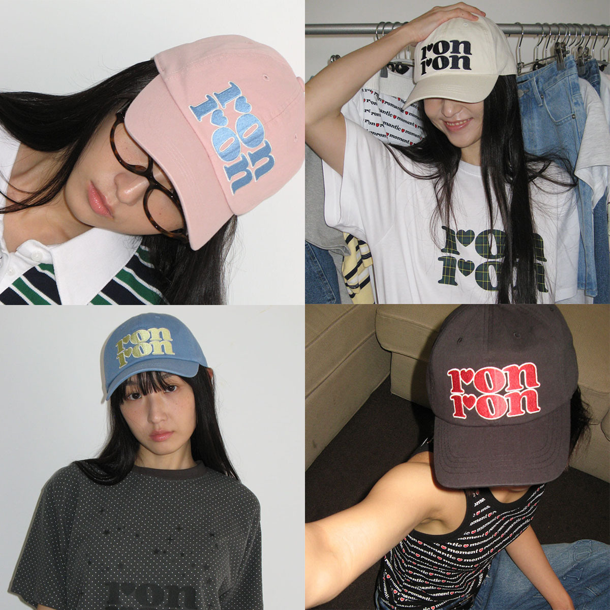 キャップ RONRON LOGO BALL CAP 5BJH1422
